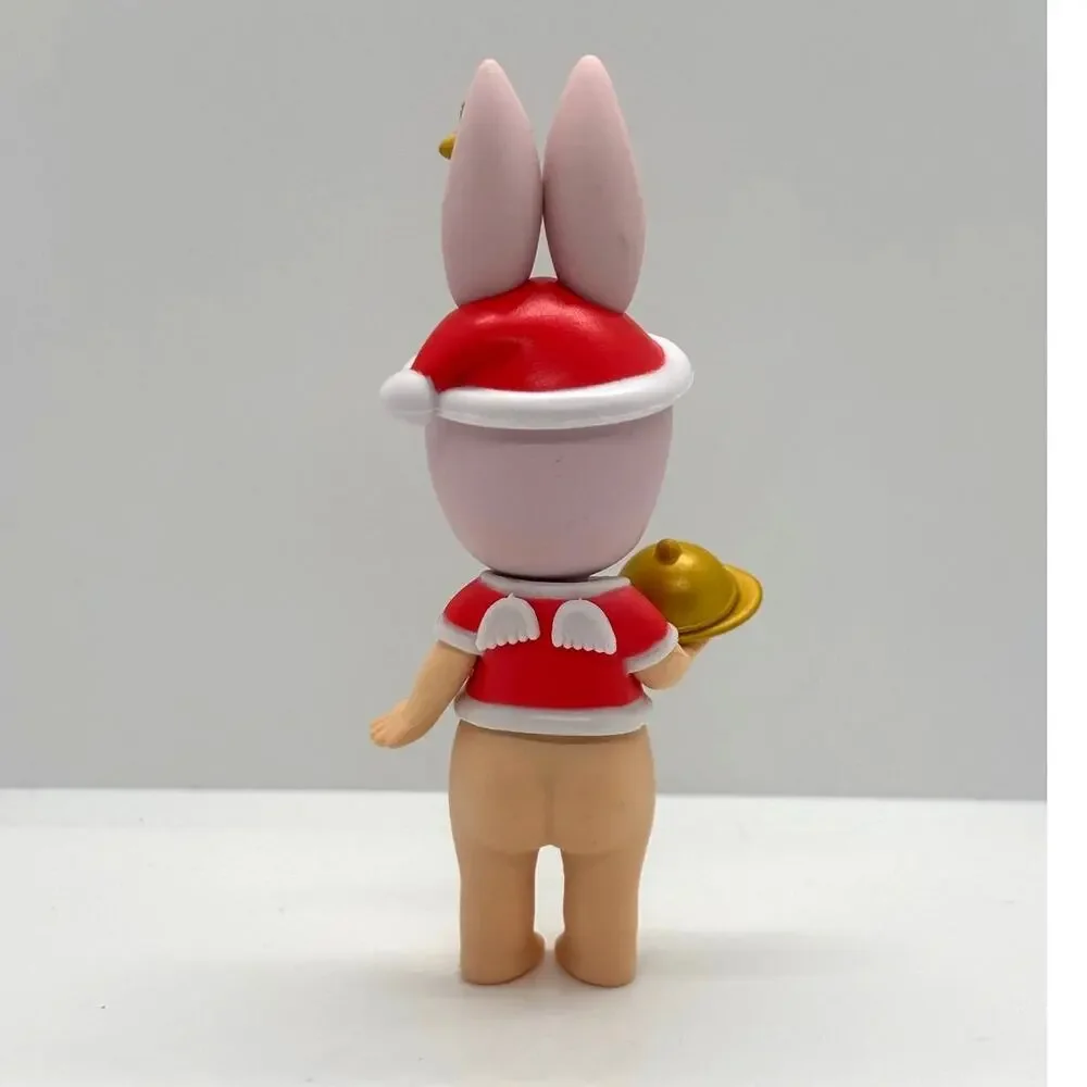New Kewpie/Angel Collectible Mini Figure in Santa Rabbit Costume, Open Blind Bx